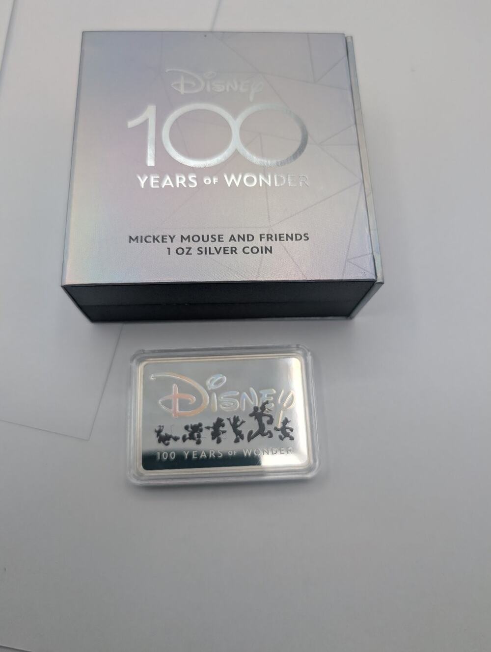 2023 Disney 100 Years of Wonder Mickey Mouse & Friends 1 oz .999 Silver $2 Coin